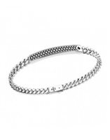 Bracelet Zancan Man  Insignia 925 in Silver Diamante EXB658 - EXB658